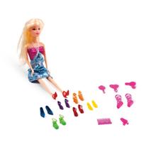 Boneca Princesa Barbie Reino C/ Sapatos E Acess. - Pica Pau