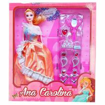 Boneca Princesa Com Acessorios Na Caixa - Max brasil