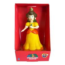 Boneca Princesa Daisy Articulada Super Mario Bros Grande