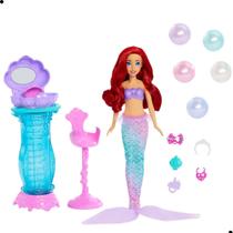 Boneca princesa disney ariel com penteadeira e surpresas Boneca princesa disney ariel com penteadeira e surpresas