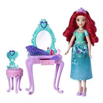 Boneca Princesa Disney Ariel e Penteadeira - Hasbro E2912