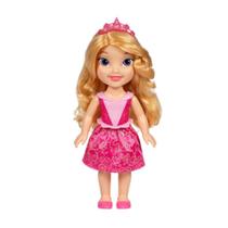 Boneca Princesa Disney Aurora Articulada c/Coroa Multikids