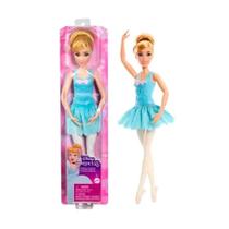 Boneca Princesa Disney Bailarina Cinderela HLV93 Mattel