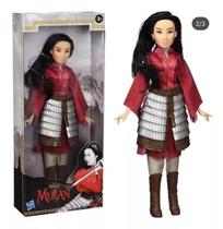 Boneca Princesa Disney Mulan E8633 Traje Guerreira Hasbro