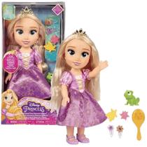 Boneca Princesa Disney Rapunzel Musical E Com Luz Multikids