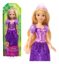 Boneca Princesa Disney Rapunzel Saia Cintilante 30 Cm - Original Mattel