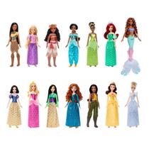Boneca Princesa Disney Saia Cintilante - Item Sortido - Mattel