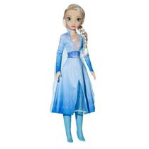 Boneca Princesa Elsa Mini My Size Frozen Disney 55cm - NOVABRINK