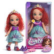 Boneca Princesa Fashion Infantil Brinquedo Menina