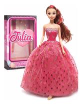 Boneca Princesa Julia 28 Cm Articulada Personalizada Boneca Princesa Julia 28 Cm Articulada Personalizada