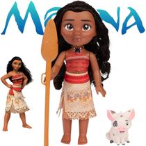 Boneca Princesa Moana Articulada Crianças Ideal Festa E