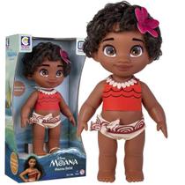 Boneca Princesa Moana Bebê 36cm - Cotiplas