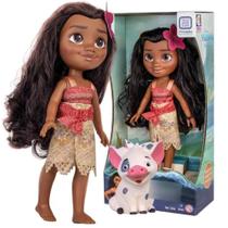 Boneca Princesa Moana e Púa Disney brinquedo