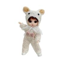 Boneca Princesa Móvel De 16cm Com 13 Juntas BJD Brinquedo DIY Com Roupas E Sapatos, Rosto Fofo E