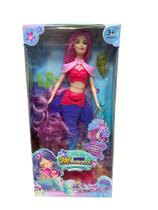 Boneca Princesa Sereia Articulada Lovely Mermaid Boneca Princesa Sereia Articulada Lovely Mermaid