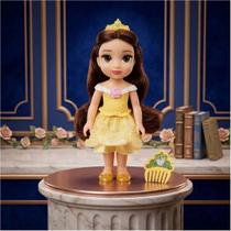 Boneca Princesas Bela Articulada com pente Luxo Disney
