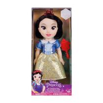 Boneca princesas disney articulada branca neve 38cm multikids