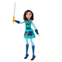 Boneca Princesas Disney Mulan Guerreira - Hasbro