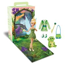 Boneca Princess Story Disney Tinker Bell com área para colorir 28 cm Boneca Princess Story Disney Tinker Bell com área para colorir 28 cm