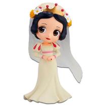 Boneca Q Posket Snow White Wedding Dress Disney Banpresto