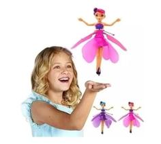 Boneca Que Voa Fadinha Voadora Fada Droner Brinquedo Tik Tok