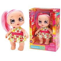 Boneca Rainbow Baby Frutinha Laranja Vinil Articulada 20cm - Bambola