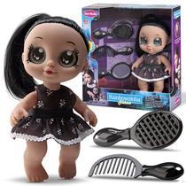 Boneca Rainbow Fashion Wandinha Acessórios Penteados Menina