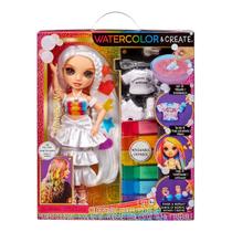 Boneca Rainbow High Criar Aquarela Watercolor Brown Eyes MGA