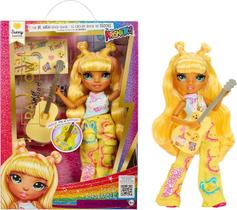 Boneca Rainbow High Jr Rockband Fashion Dolls Sunny - MGA