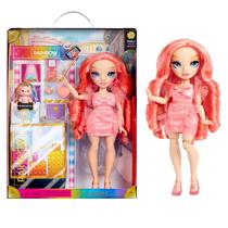 Boneca Rainbow High Pinkly Pink - Moderna com Acessórios (4-12 anos)