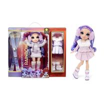 Boneca Rainbow High Winter Break - Violet Willow com Roupas