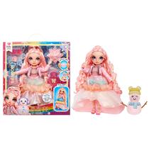 Boneca Rainbow High Winter Wonderland Bella - 28cm - Edição Moderna com Neve