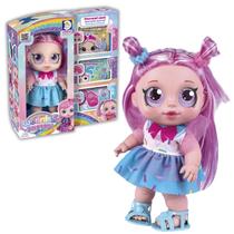 Boneca Rainbow Surprise Cabelo Rosa Com Acessórios