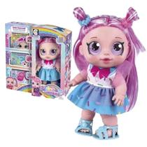 Boneca Rainbow Surprise Cabelo Rosa Loira Mechas 3 Surpresas COR:ROSA