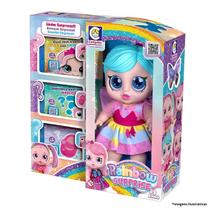 Boneca Rainbow Surprise Com Mascotinho Meninas Surpresas Boneca Rainbow Surprise Com Mascotinho Meninas Surpresas