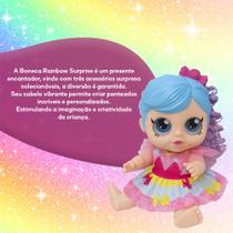 Boneca Rainbow Surprise Mascotinho Acessórios 100% Vinil Boneca Rainbow Surprise Mascotinho Acessórios 100% Vinil
