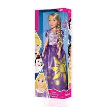 Boneca Rapunzel 55 cm Mini My Size Brinquedo Novabrink