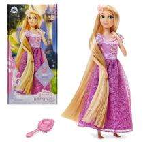 Boneca Rapunzel Disney - Clássica 29cm com Pente