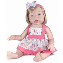 Boneca Realist Small Loira 37,5cm Vinil Branco Sid Nyl Boneca Realist Small Loira 37,5cm Vinil Branco Sid Nyl