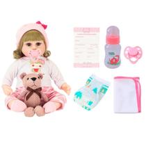 Boneca Realista Baby Star R3493 BBR