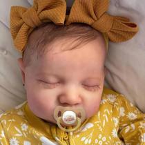 Boneca Reborn ADFO Lifelike Newborn Girl 50 cm com roupas Boneca Reborn ADFO Lifelike Newborn Girl 50 cm com roupas