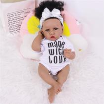 Boneca Reborn Afro-Americana 56cm - MAIHAO Jessica