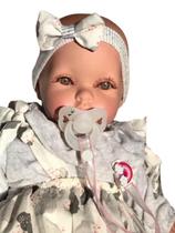Boneca Reborn Alina Bebe Realista Original Pupee Brinquedos 40cm Boneca Reborn Alina Bebe Realista Original Pupee Brinquedos 40cm