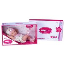 Boneca Reborn Anny Doll Menina com Macacão