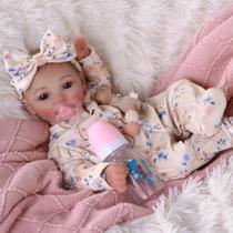 Boneca Reborn BABESIDE Megan 43 cm com acessórios de 3 anos ou mais