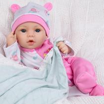 Boneca Reborn Baby Doll Aori Girl 45 cm, realista para colecionadores Boneca Reborn Baby Doll Aori Girl 45 cm, realista para colecionadores