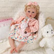 Boneca Reborn Baby Doll BABESIDE Shirley Girl 50 cm com caixa de presente 3+