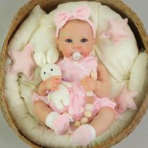 Boneca Reborn Baby Doll KSBD Bettie, garota realista de 20 polegadas com acesso.