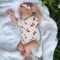 Boneca Reborn Baby Doll KSBD Laura 50 cm com caixa de presente para crianças a partir de 3 anos