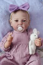Boneca Reborn Baby Doll SCOM realista de 18 polegadas com acessórios Mary